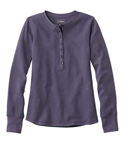 Women's Waffle-Knit Henley | L.L.Bean discount