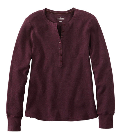 Women's Waffle-Knit Henley | L.L.Bean discount