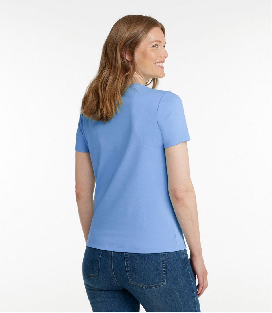 Women's Tee, Short-Sleeve Crewneck | L.L.Bean sale