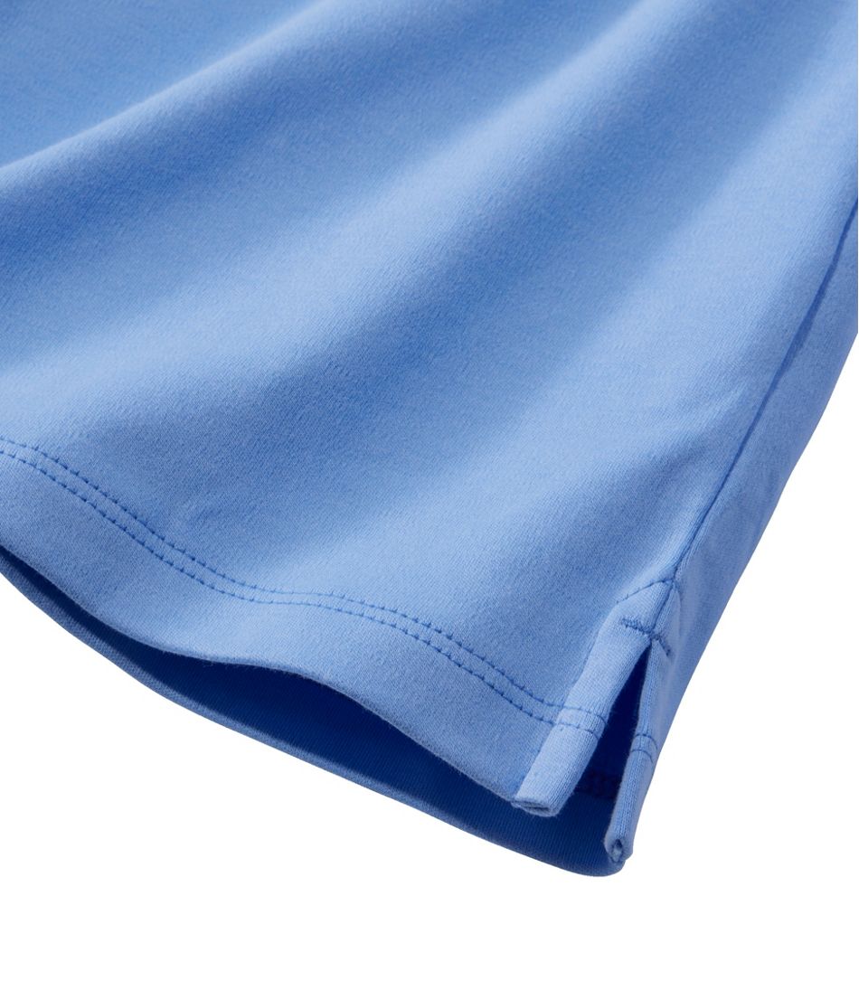 Women's Tee, Three-Quarter-Sleeve Splitneck Tunic | L.L.Bean US