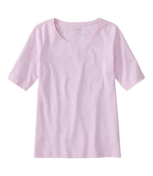 Women's Jewelneck Tee, Elbow-Sleeve | L.L.Bean discount