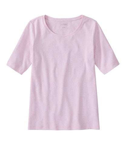 Women's Jewelneck Tee, Elbow-Sleeve | L.L.Bean discount