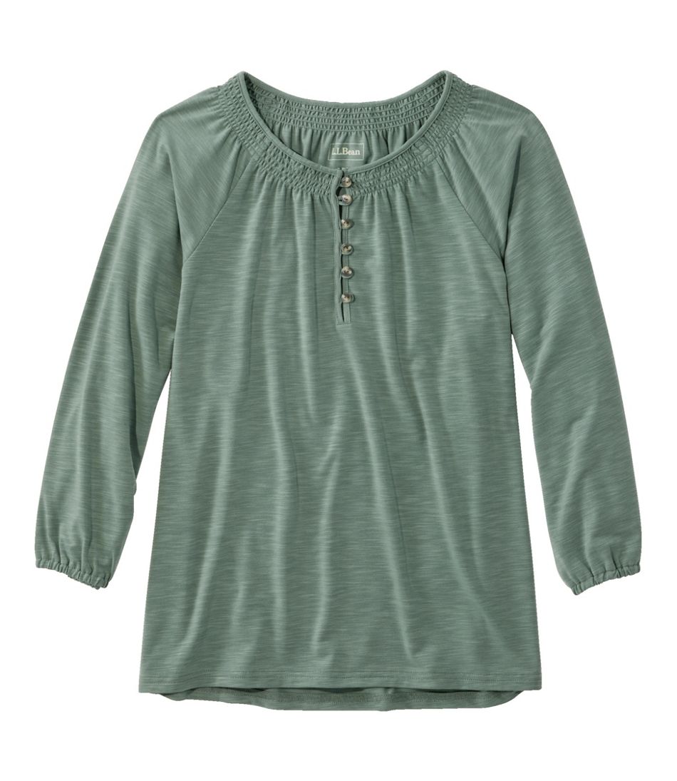 Women's Camden Hills Tee, Three-Quarter-Sleeve | L.L.Bean online