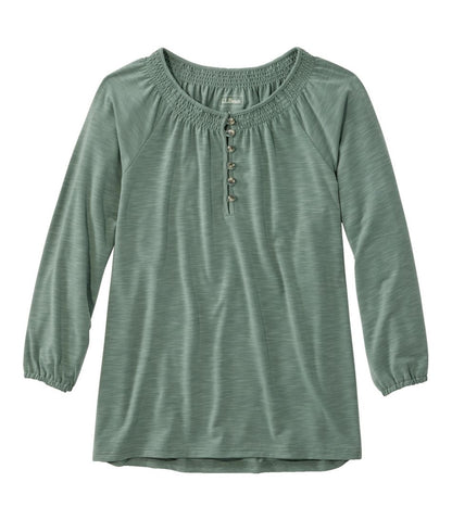 Women's Camden Hills Tee, Three-Quarter-Sleeve | L.L.Bean online
