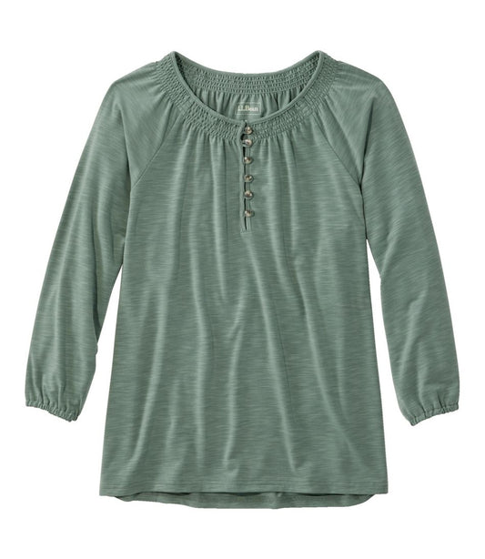 Women's Camden Hills Tee, Three-Quarter-Sleeve | L.L.Bean online