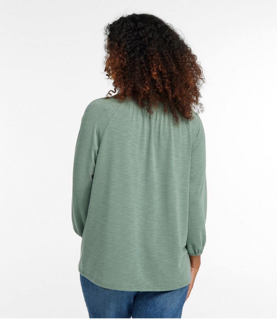 Women's Camden Hills Tee, Three-Quarter-Sleeve | L.L.Bean online