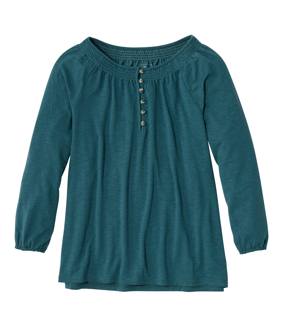 Women's Camden Hills Tee, Three-Quarter-Sleeve | L.L.Bean online