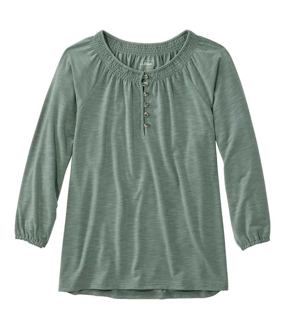 Women's Camden Hills Tee, Three-Quarter-Sleeve | L.L.Bean online