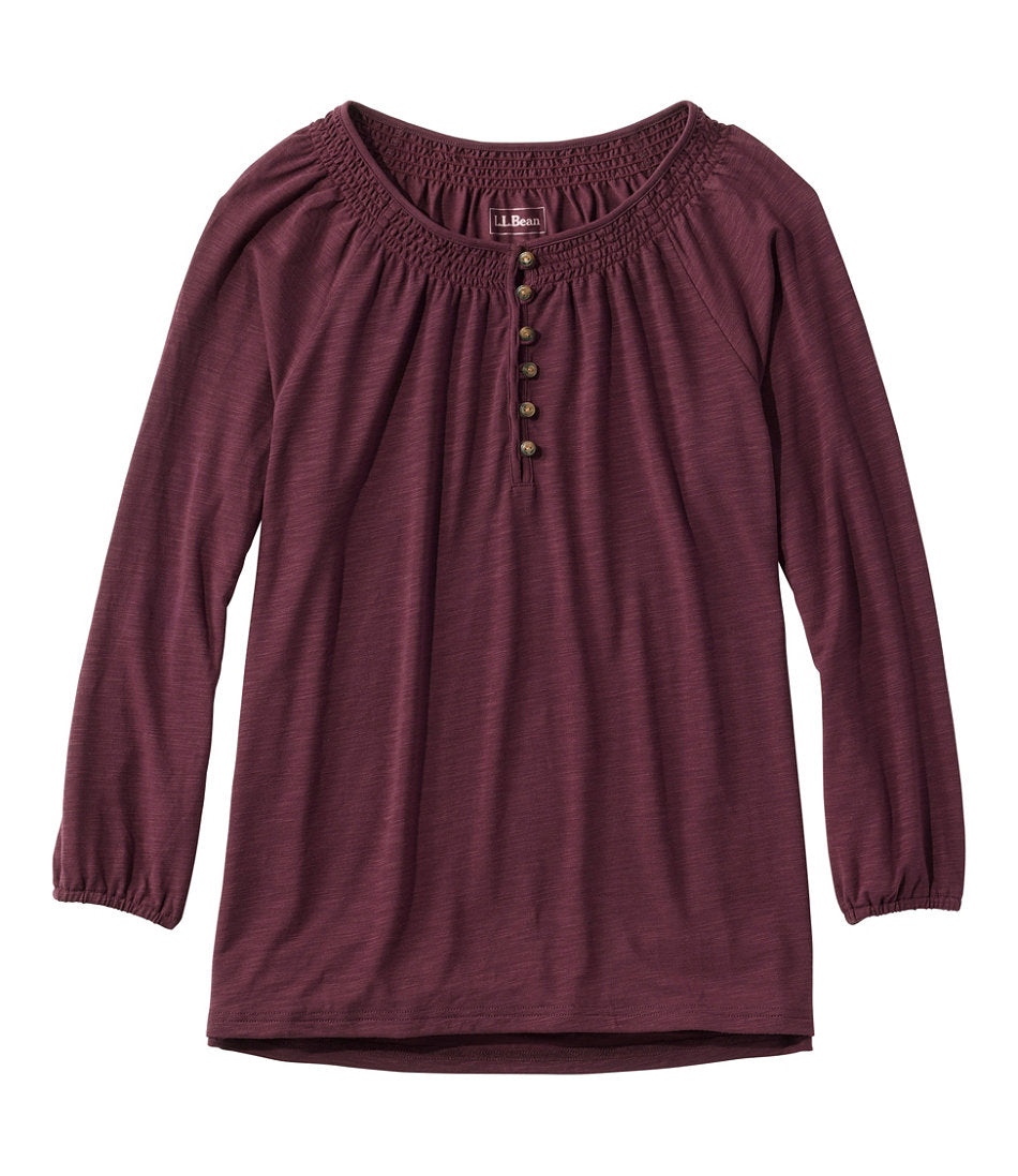 Women's Camden Hills Tee, Three-Quarter-Sleeve | L.L.Bean online