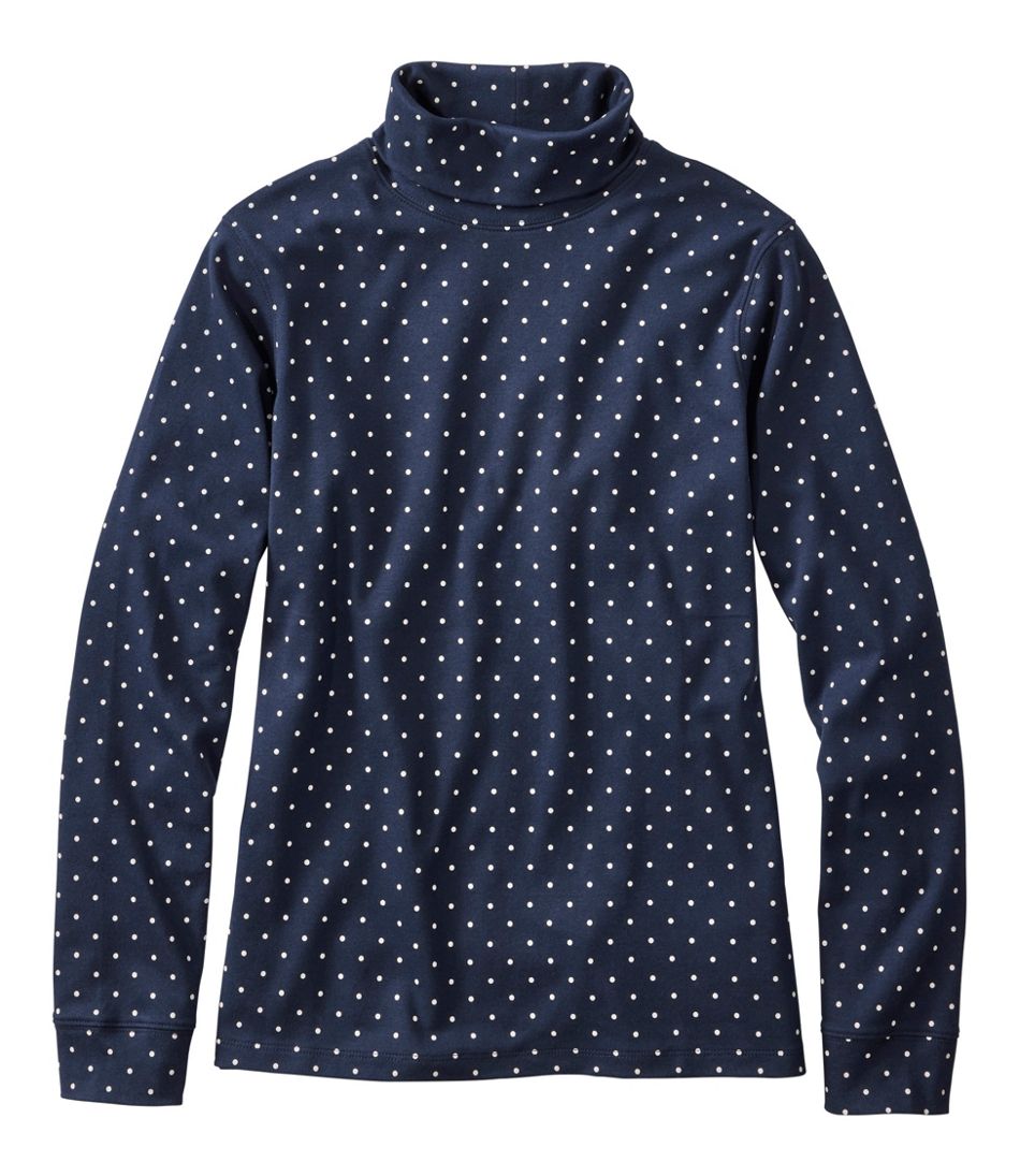 Women's Interlock Turtleneck, Long-Sleeve Allover Print | L.L.Bean discount