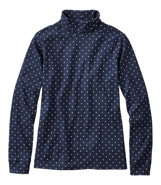Women's Interlock Turtleneck, Long-Sleeve Allover Print | L.L.Bean discount