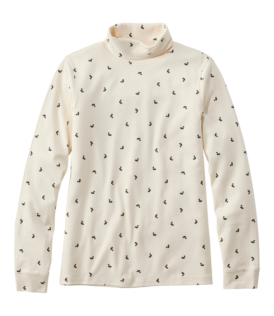 Women's Interlock Turtleneck, Long-Sleeve Allover Print | L.L.Bean discount