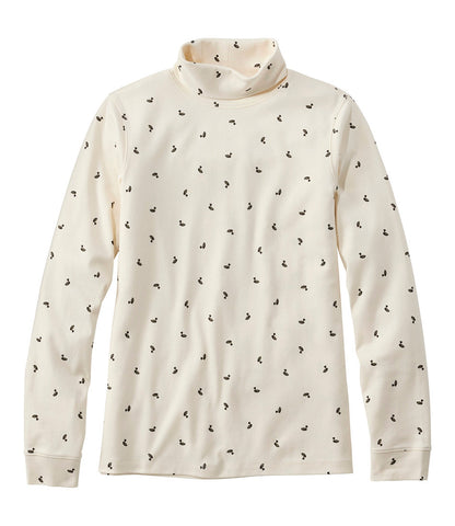 Women's Interlock Turtleneck, Long-Sleeve Allover Print | L.L.Bean discount