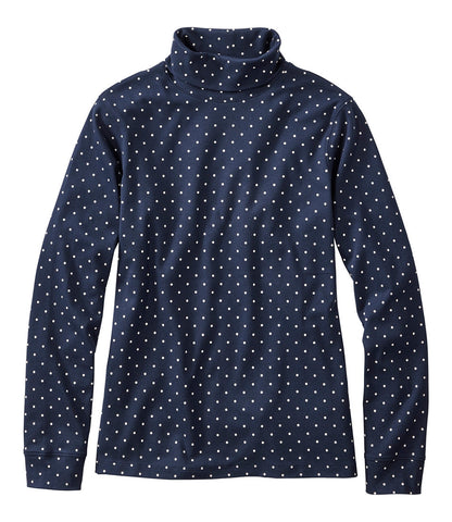 Women's Interlock Turtleneck, Long-Sleeve Allover Print | L.L.Bean discount