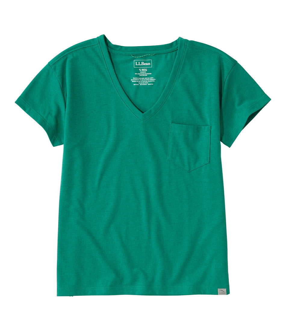 Women's Vista Camp Tee, Short-Sleeve V-Neck | L.L.Bean online