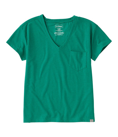 Women's Vista Camp Tee, Short-Sleeve V-Neck | L.L.Bean online