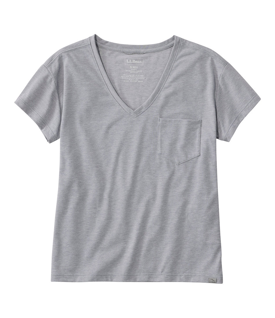 Women's Vista Camp Tee, Short-Sleeve V-Neck | L.L.Bean online