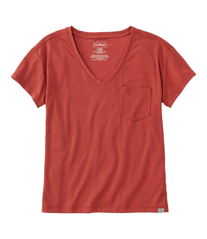 Women's Vista Camp Tee, Short-Sleeve V-Neck | L.L.Bean online