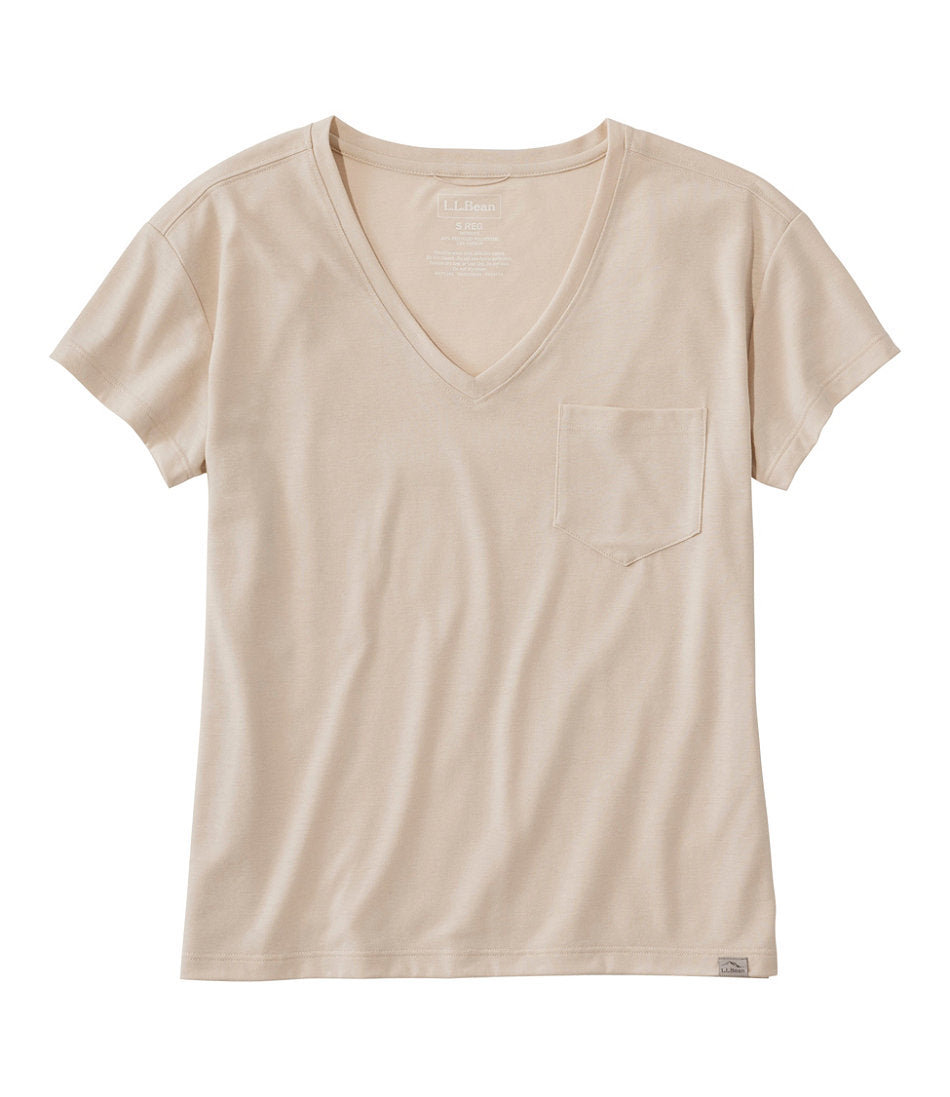 Women's Vista Camp Tee, Short-Sleeve V-Neck | L.L.Bean online