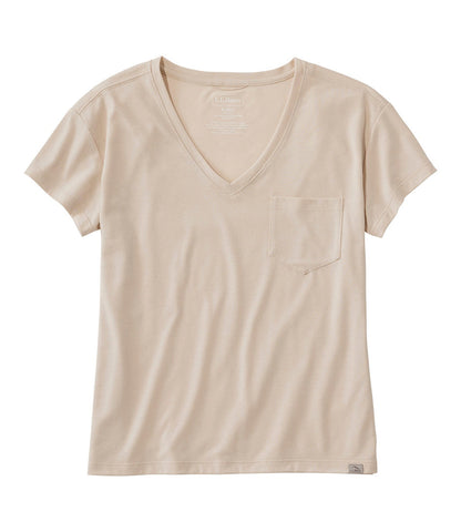 Women's Vista Camp Tee, Short-Sleeve V-Neck | L.L.Bean online