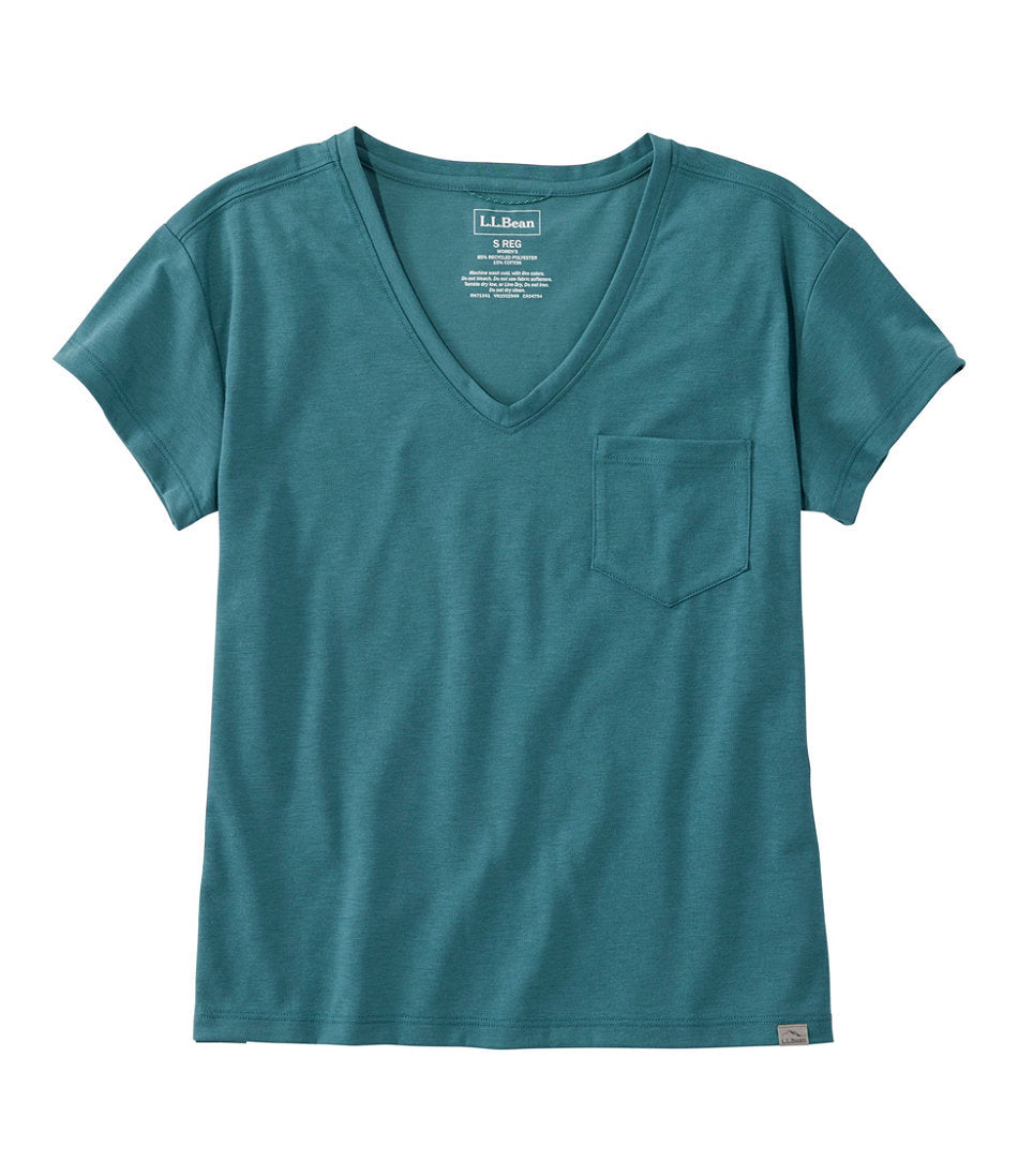 Women's Vista Camp Tee, Short-Sleeve V-Neck | L.L.Bean online