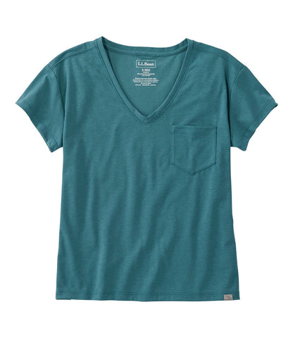 Women's Vista Camp Tee, Short-Sleeve V-Neck | L.L.Bean online