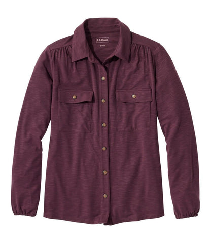 Camden Hills Tee, Button-Front Shirt | L.L.Bean on sale