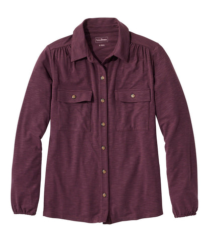 Camden Hills Tee, Button-Front Shirt | L.L.Bean on sale