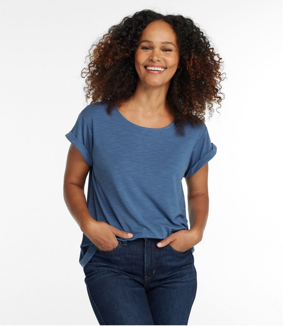 Women's Camden Hills Tee, Short-Sleeve | L.L.Bean online