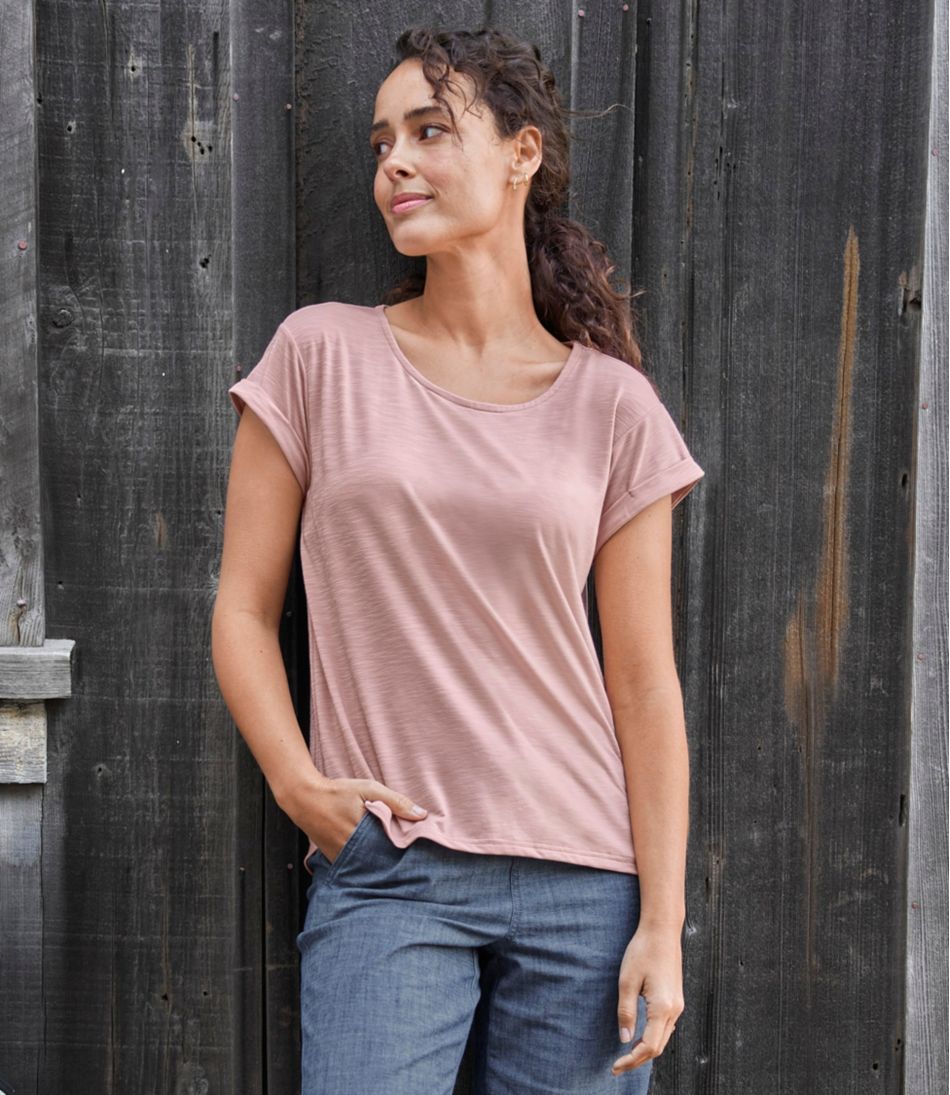 Women's Camden Hills Tee, Short-Sleeve | L.L.Bean online