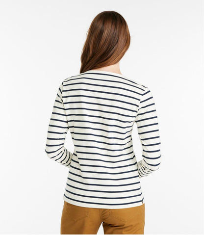Women's Signature Rangeley Cotton Tee, Henley | L.L.Bean US