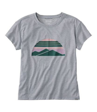 Women's Vista Camp Tee, Short-Sleeve Graphic Crew | L.L.Bean outlet