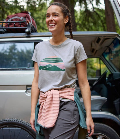 Women's Vista Camp Tee, Short-Sleeve Graphic Crew | L.L.Bean outlet