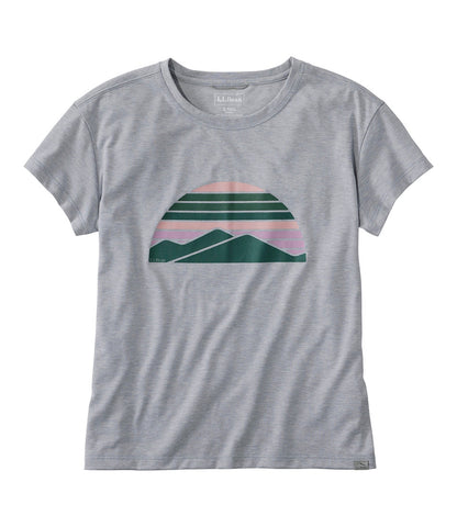 Women's Vista Camp Tee, Short-Sleeve Graphic Crew | L.L.Bean outlet