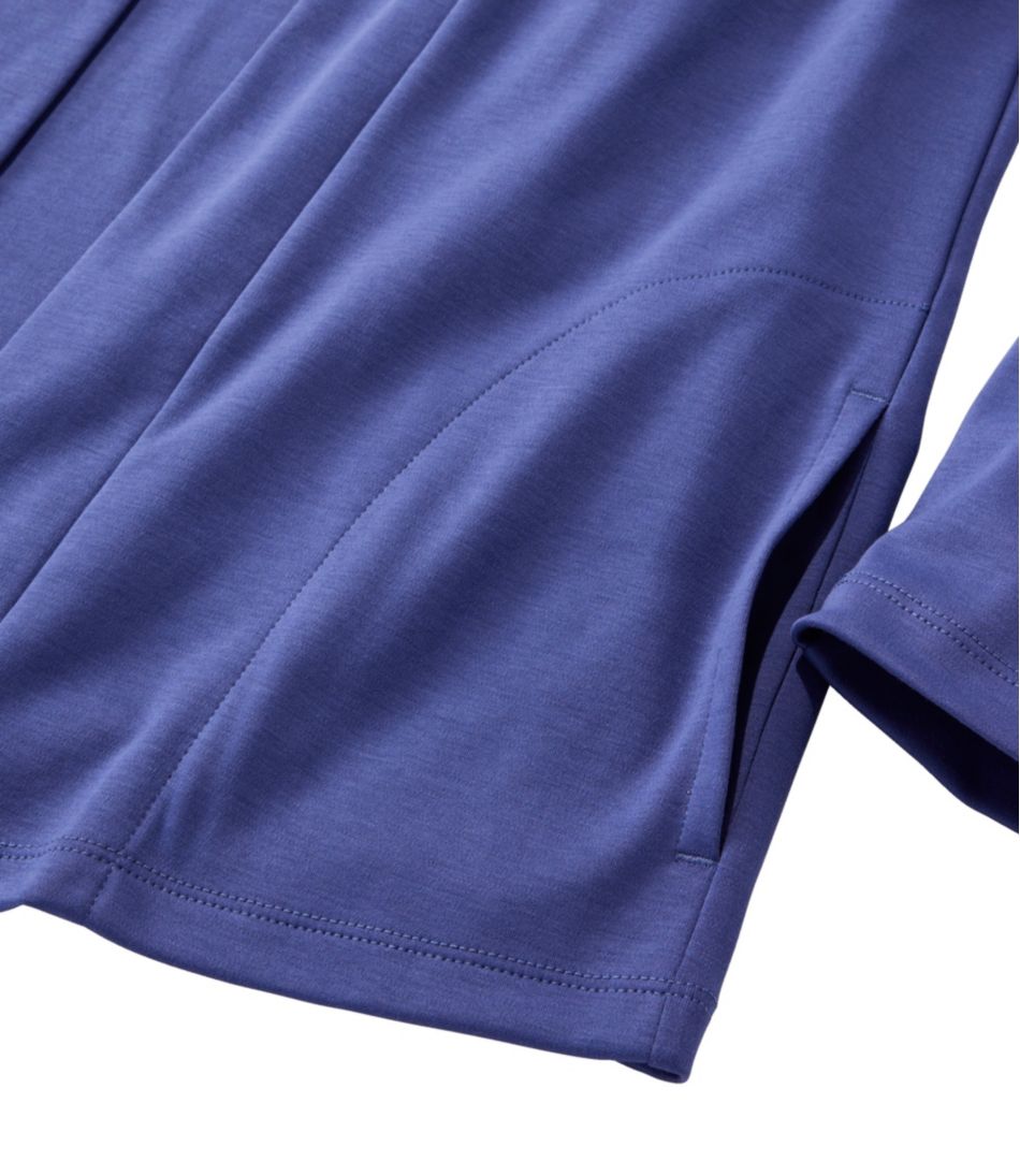 Women's Pima Cotton Open Cardigan, With Pockets | L.L.Bean US