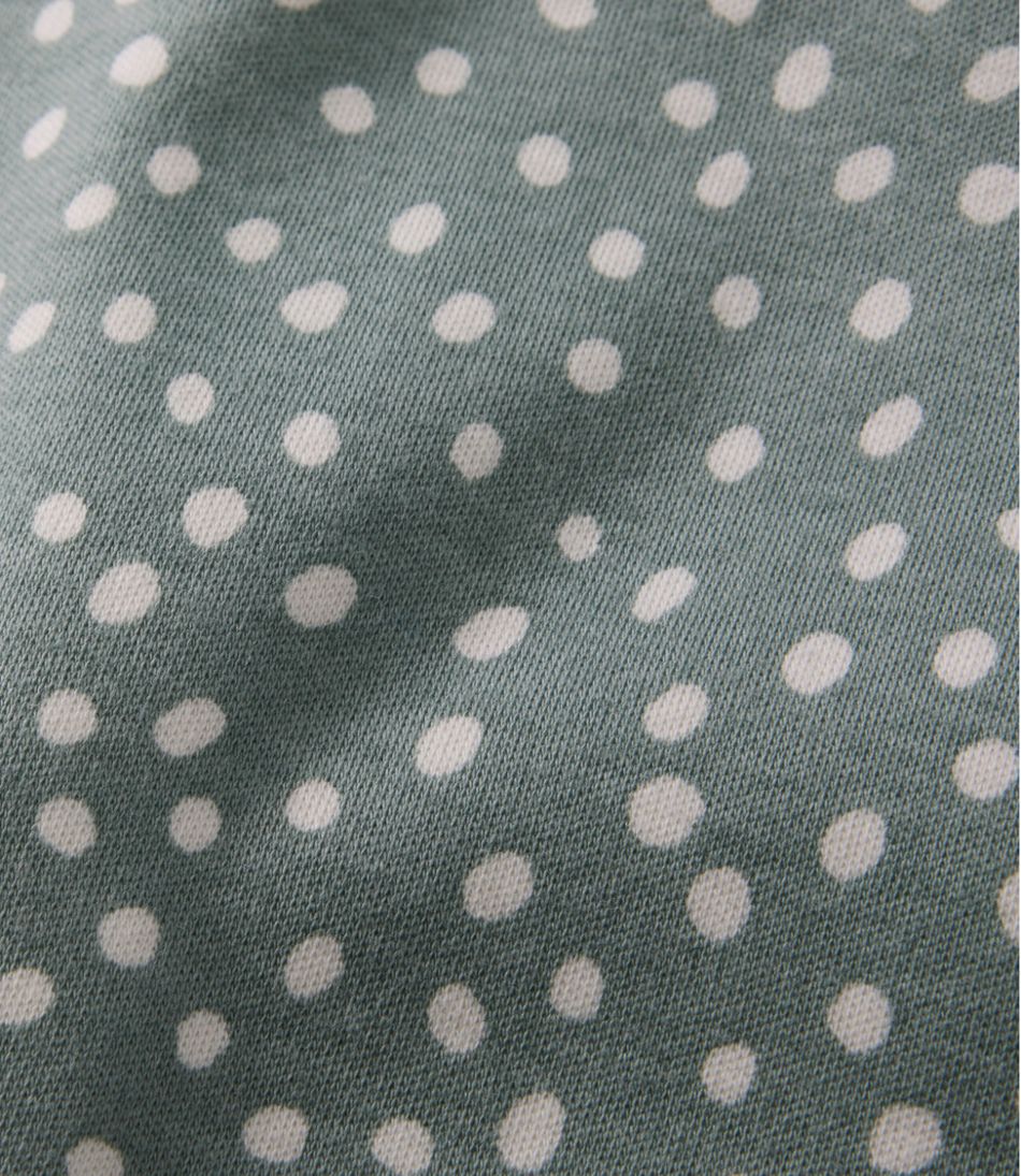 Women's Jewelneck Tee, Elbow-Sleeve Print | L.L.Bean outlet