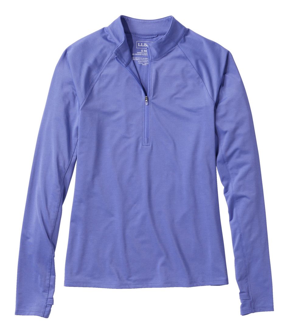Women's Access Trail Pullover, Long-Sleeve Quarter-Zip | L.L.Bean discount