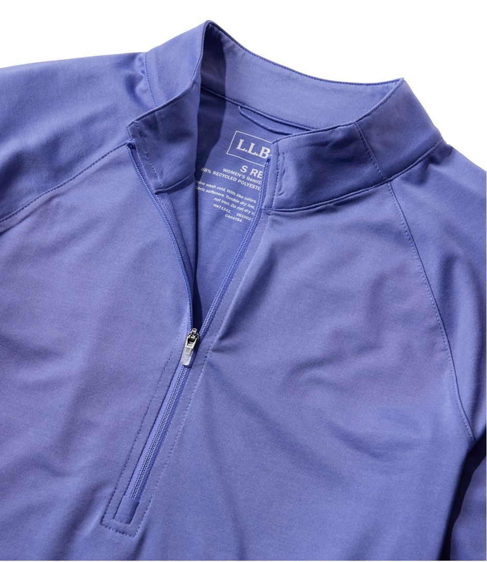 Women's Access Trail Pullover, Long-Sleeve Quarter-Zip | L.L.Bean discount