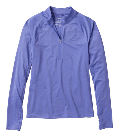 Women's Access Trail Pullover, Long-Sleeve Quarter-Zip | L.L.Bean discount