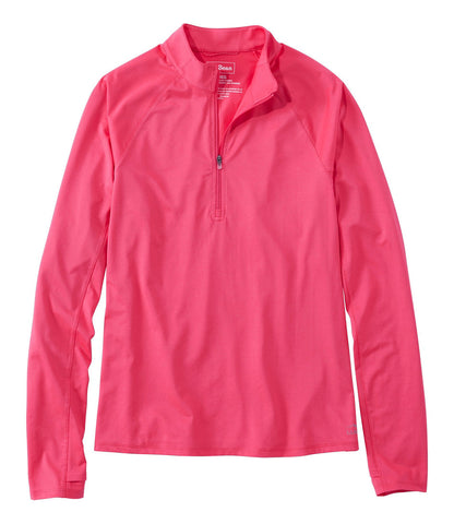 Women's Access Trail Pullover, Long-Sleeve Quarter-Zip | L.L.Bean discount