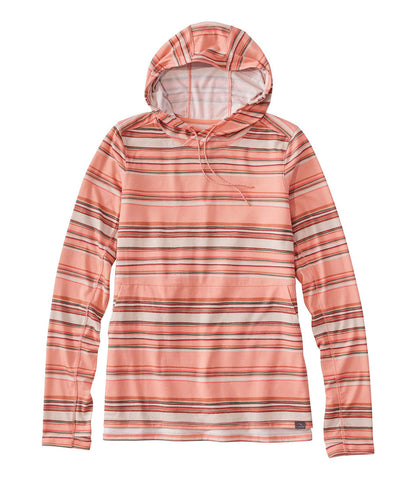 Women's Everyday SunSmart® Hooded Pullover, Long-Sleeve Stripe | L.L.Bean on sale