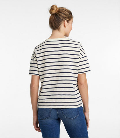 Women's Signature Slub Tee, Short-Sleeve Henley Novelty | L.L.Bean US