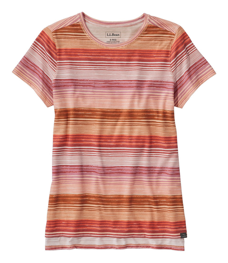 Women's Everyday SunSmart® Tee, Short-Sleeve Stripe | L.L.Bean discount