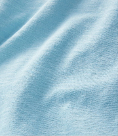 Women's Organic Cotton Tee, V-Neck Cap-Sleeve | L.L.Bean outlet