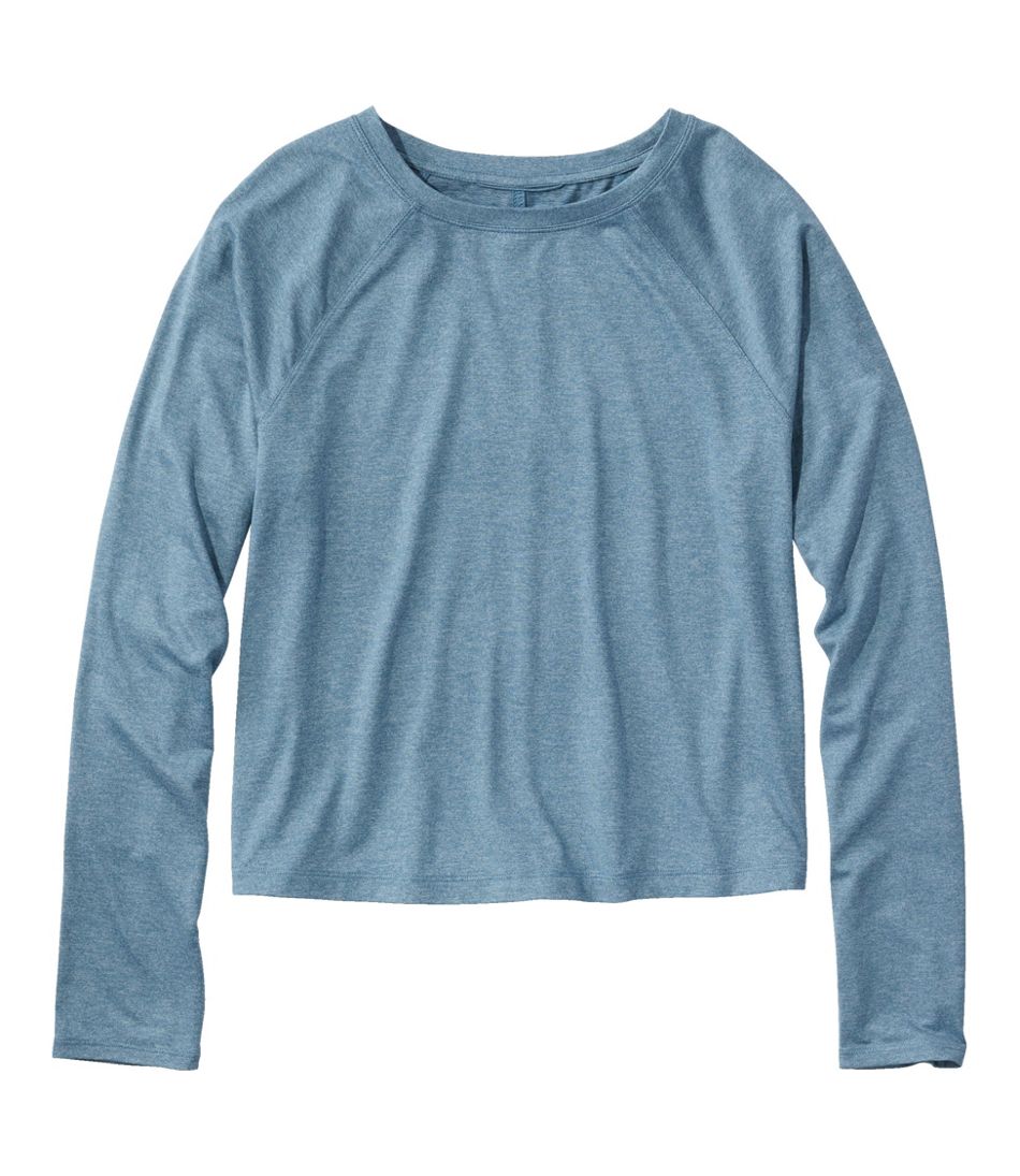 Women's Movement Essential Tee, Long-Sleeve Cropped | L.L.Bean discount