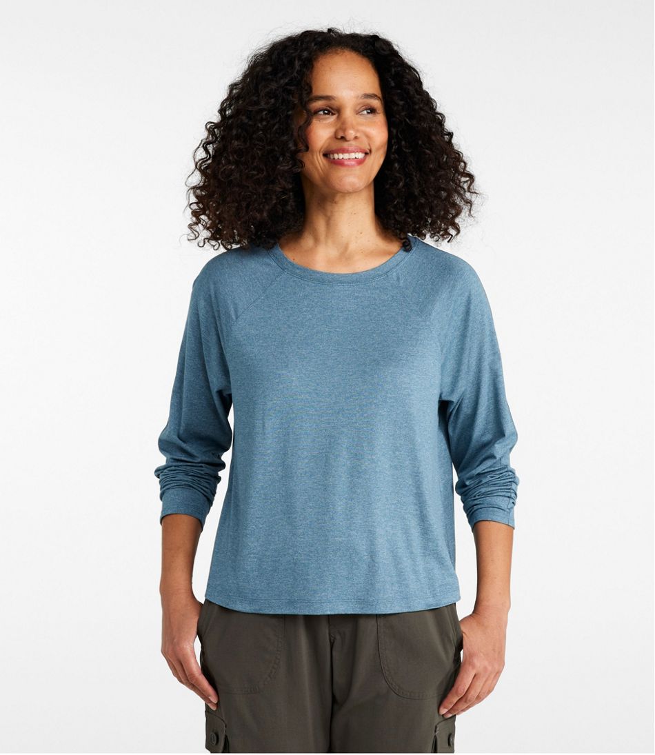 Women's Movement Essential Tee, Long-Sleeve Cropped | L.L.Bean discount