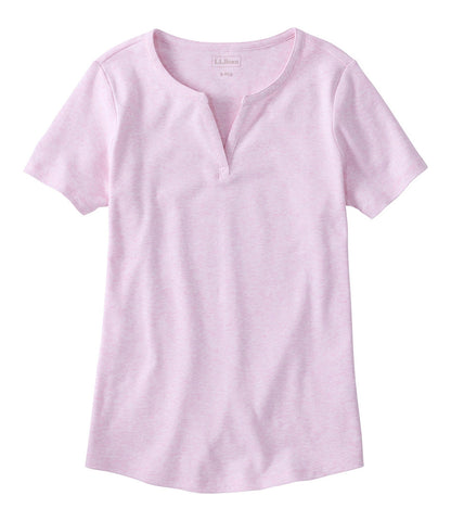 Women's Tee, Short-Sleeve Notch-Neck | L.L.Bean sale