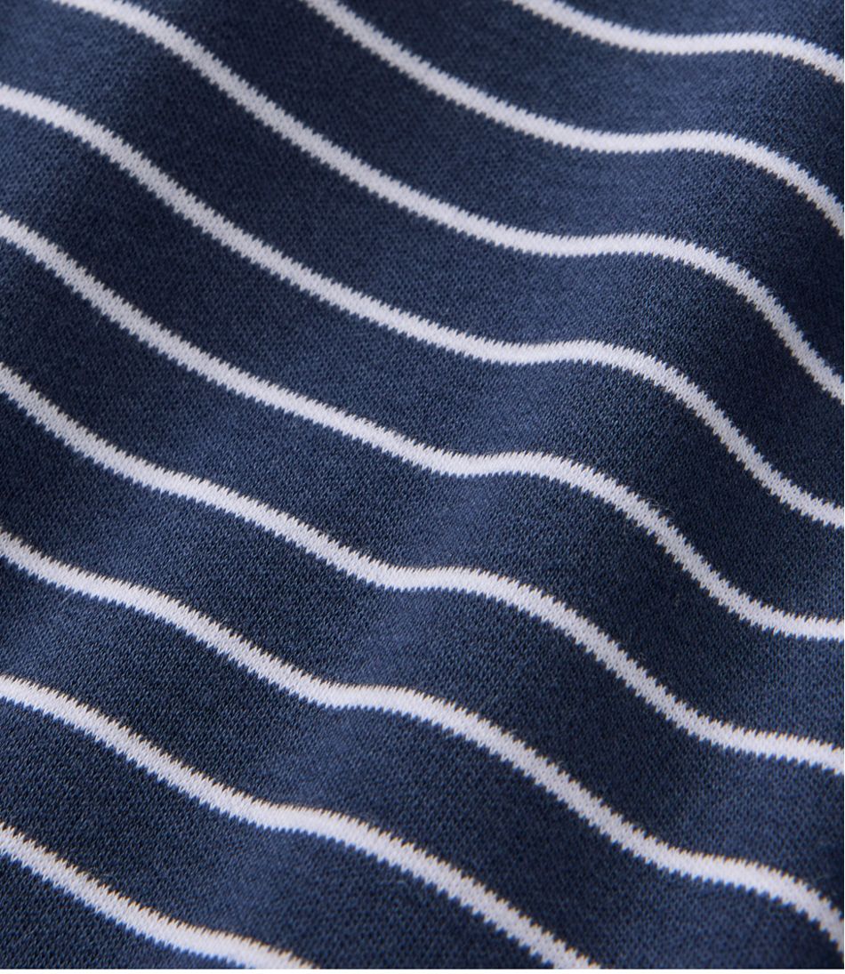 Women's Pima Cotton Tee, Short-Sleeve Crewneck Stripe | L.L.Bean US