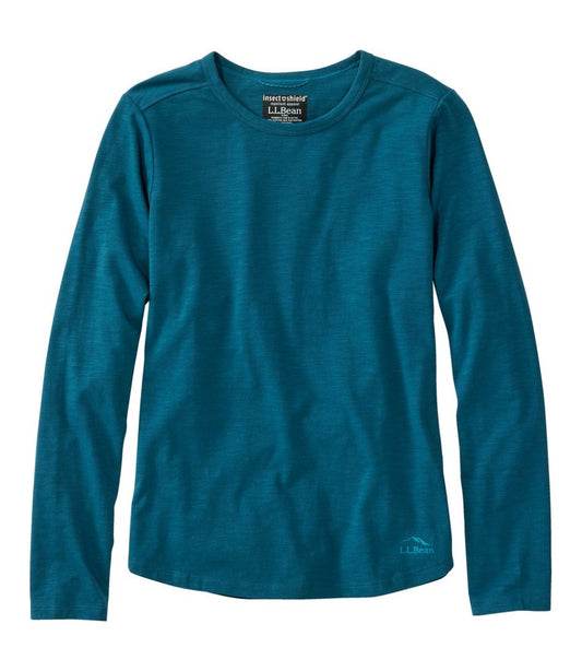 Women's Insect Shield Field Tee, Long-Sleeve | L.L.Bean discount