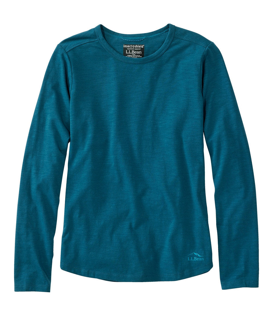 Women's Insect Shield Field Tee, Long-Sleeve | L.L.Bean discount